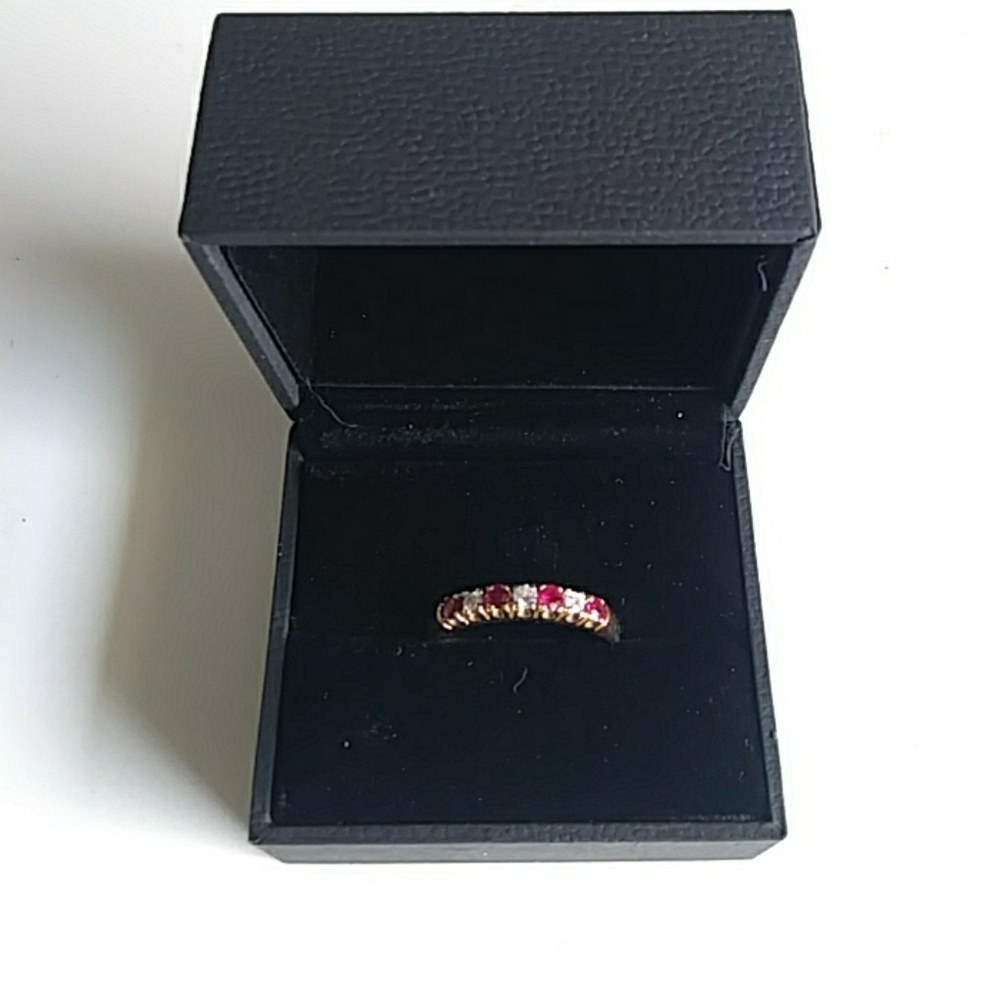 Kallati ruby & diamond ring